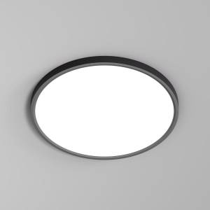 Потолочный светодиодный светильник Denkirs Thin DK6522-BK
