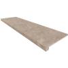 Ступень Estima Bernini 67323 Set/Steptrade/BR02_NS/33x120/Riser/BR02_NS/14,5x120 Beige неполированная с бортиком 33x120 + Подступенок 14.5x120