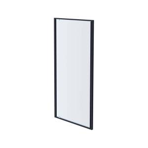 Душевая дверь в нишу Aquatek Ария AQ ARI PI 10020GM профиль оружейная сталь, стекло прозрачное, 100x200