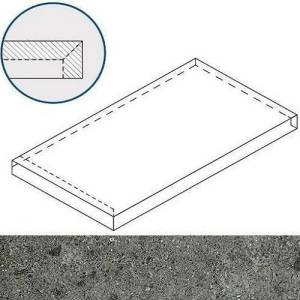 Ступень Italon Дженезис X2 620070001075 Грэй Угловая Левая 33x60 Ступень Italon Дженезис X2 620070001075 Грэй Угловая Левая 33x60