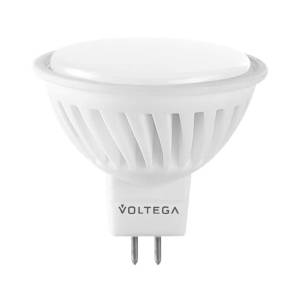 Лампа светодиодная Voltega Ceramics GU5.3 10W 2800K матовая VG1-S2GU5.3warm10W-C 7074