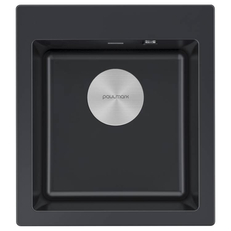 Мойка кухонная Paulmark Kante 45 PM104651-AN Антрацит, 46.5x51