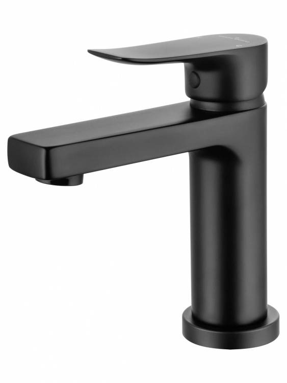 Смеситель для раковины Wonzon & Woghand WW-A40222-MB черный матовый