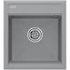 Мойка кухонная Paulmark Stepia PM114651-GRS 46x51 серый дым