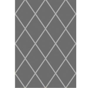 Ковер Oz Kaplan Gold Shaggy 01562A L.GREY/L.GREY Прямоугольник 0.8x1.5