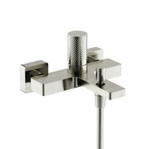 Смеситель для ванны с душем Sancos Nexus SC9014BN брашированный никель