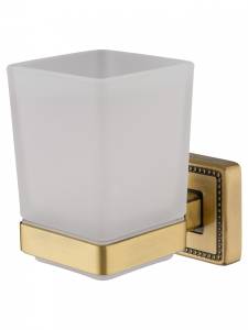 Стакан Wonzon & Woghand WW-7221 с держателем, бронза