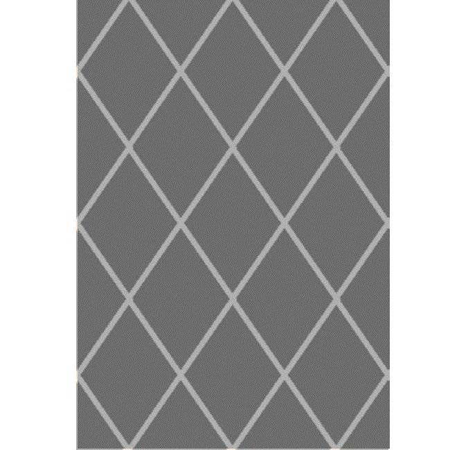 Ковер Oz Kaplan Gold Shaggy 01562A L.GREY/L.GREY Прямоугольник 0.8x1.5