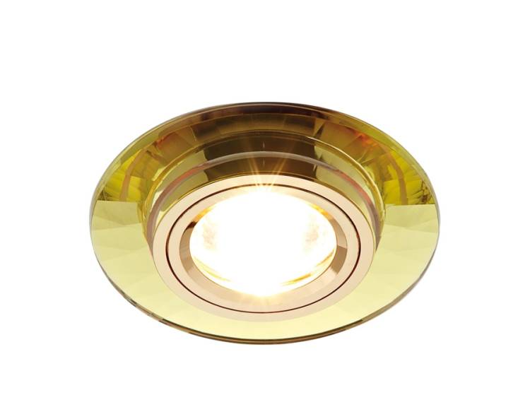 Встраиваемый точечный светильник Ambrella light Classic 8160 GOLD