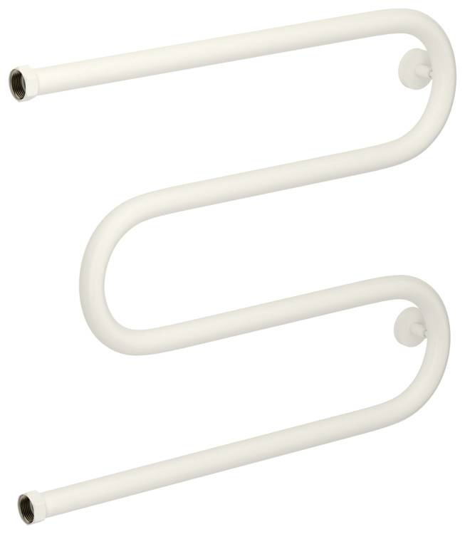 Полотенцесушитель водяной Сунержа М-образный 30-4007-5065 Матовый белый, 50x65