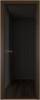 Межкомнатная дверь Profil Doors 1 AV цвет профиля Деорэ, стекло безопасное 6 мм черное тонированное 700x2000