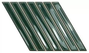 Керамическая плитка WOW Spike Bars 135016 A Royal Green Gloss 15x25.9