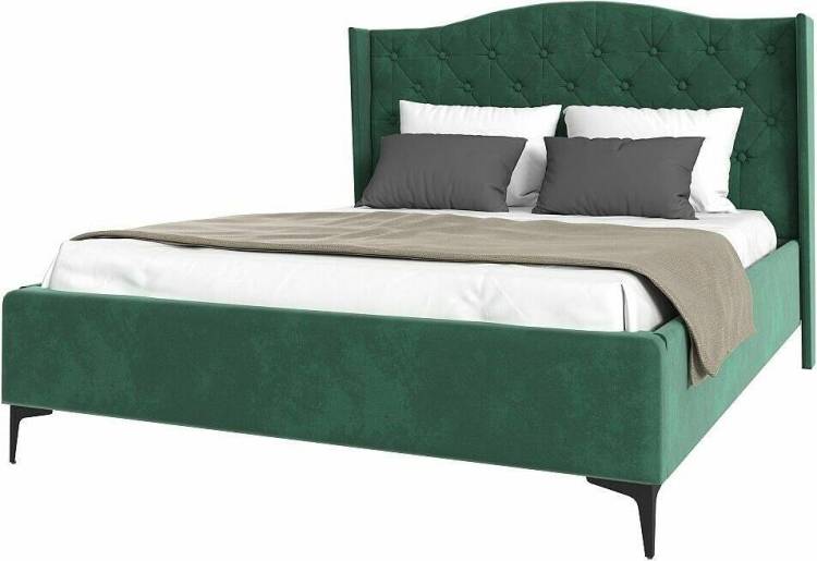 Кровать 1800х2000 НК-Мебель Tango 72306828 Зелёный 135x201x220.5