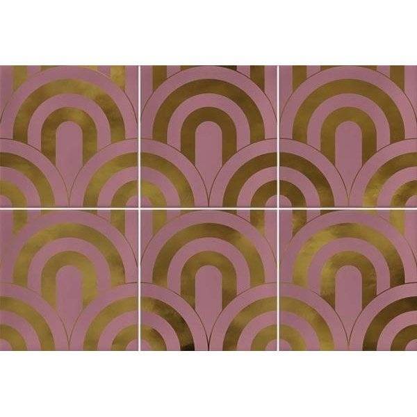 Декор Vives Hanami Takada Marsala Oro 23x33.5