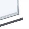 Душевая дверь Vincea Como Soft VDS-1CS130CLGM профиль вороненая сталь, стекло прозрачное, 130x195 фото 3