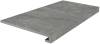 Ступень Kerama Marazzi Риальто SG850890R/GCF клееная серый тёмный матовый 33x80x0.9