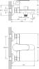 Смеситель для ванны с душем Rush Fiji FI1835-44 фото 6
