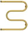 Полотенцесушитель водяной Сунержа М-образный 03-4008-5050 Золото, 50x50 фото 2