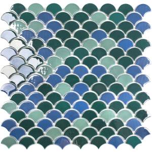 Мозаика Vidrepur Soul Green Mix 31.7x30.7