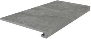 Ступень Kerama Marazzi Риальто SG850890R/GCF клееная серый тёмный матовый 33x80x0.9