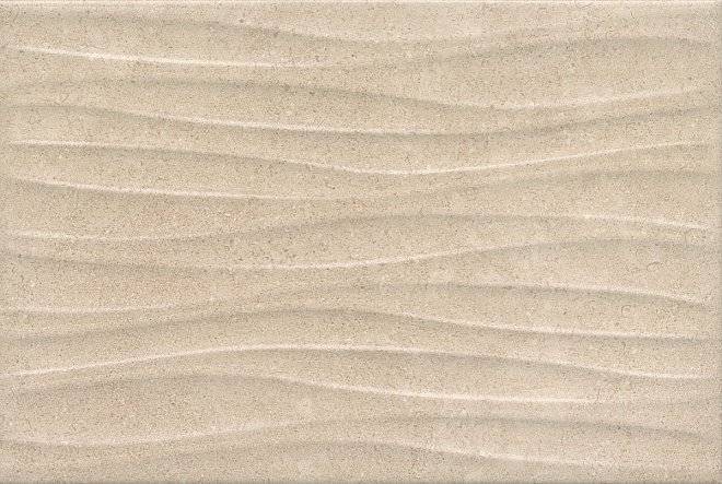 Керамическая плитка Kerama Marazzi Золотой пляж 8274 темный беж структура 20x30