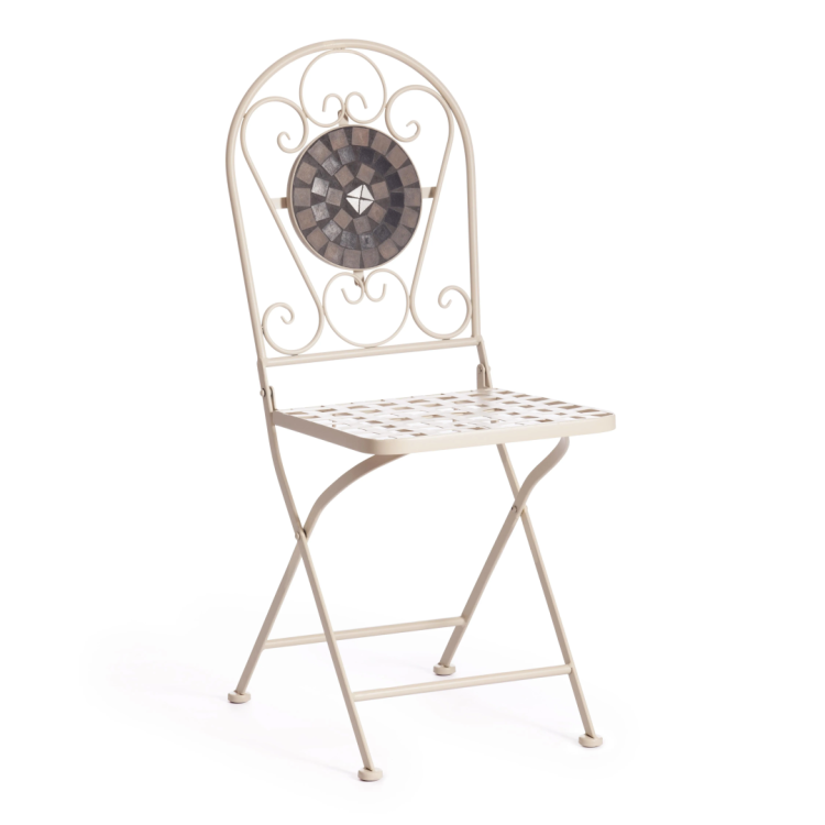 Стул Tetchair Secret De Maison Vicenza (mod. PL08-7451RV) 15268 белый/плитка "калейдоскоп" 36x35x91