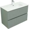 Тумба под раковину Aquanet Джейн 90 313319 мисти грин фото 9