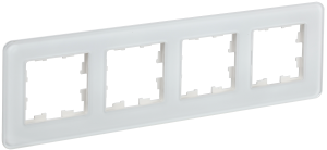 Рамка 4-постовая IEK Brite BR-M42-G-41-K01 белый