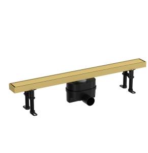 Душевой лоток Allen Brau Priority 9.50018.GB золото браш, 85 см