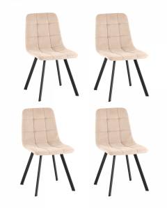 Стул Stool Group Одди Original Square SG002-F2S-L004 X4 бежевый 4 шт.