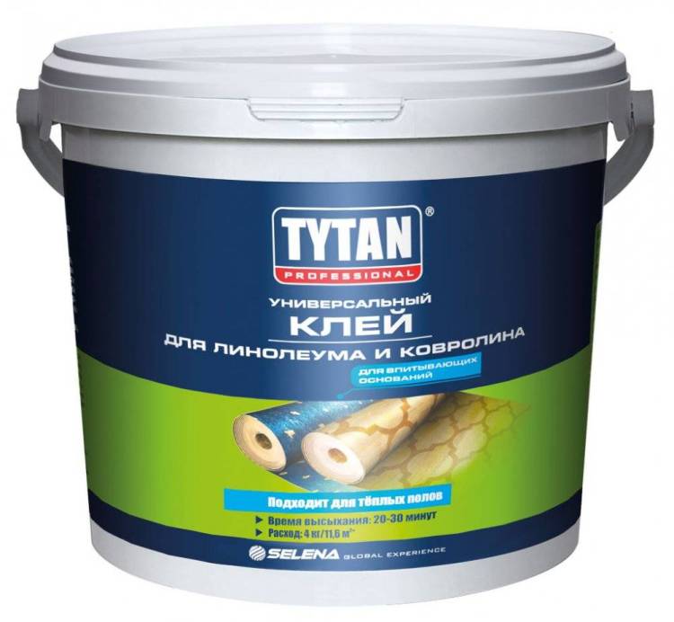TYTAN PROFESSIONAL клей для линолеума и ковролина (14 кг)