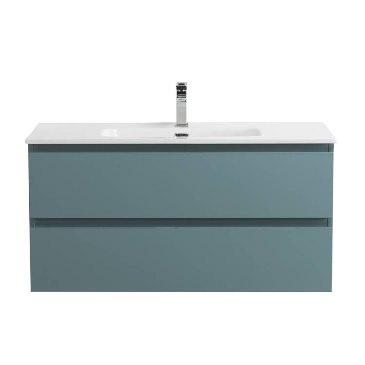 Тумба под раковину BelBagno KRAFT-1000-2C-SO-AO Голубой матовый, 100x45.5x50