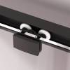 Душевой уголок AM.PM Above W9XG-403-8080-BT профиль черный матовый, стекло прозрачное 80x80 фото 19