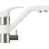 Смеситель для кухни Polygran Дуо 660700 белый хлопок