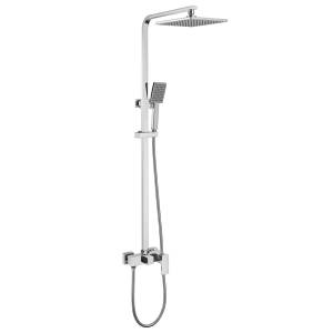 Душевая стойка Abber Daheim AF8220L без излива, хром