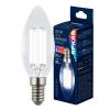Лампа светодиодная Uniel E14 4W 4000K прозрачная LED-C35-4W/4000K/E14/CL GLY01TR фото 4