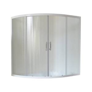 Шторка на ванну Royal Bath Alpine RB160ALP-C 160 см матовое стекло