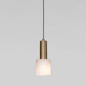 Подвесной светильник Eurosvet Marba 304055 алебастр / латунь