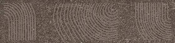 Бордюр Kerama Marazzi Руссильон KMB2TGL007BR коричневый тёмный матовый обрезной 7.2x30