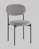 Набор из 4 стульев Stool Group Бриф DD AV 477-C83-K477NEW-9005-K X4 серый, велюр фото 2