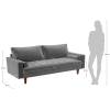 Диван Bradex Home Scott FR 0475 синий, двухместный фото 12