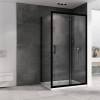 Душевой уголок Abber Schwarzer Diamant AG30120B-S80B Черный фото 2