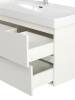 Тумба с раковиной BelBagno MARINO-CER-N 100 Bianco Lucido, раковина BB-8078 фото 5