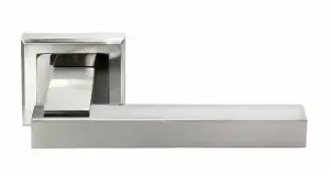 Дверная ручка Morelli DIY MH-37 DIY SC/CP-S (Матовый хром/хром)