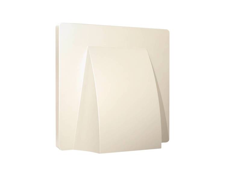 Лицевая панель для вывода кабеля Ambrella Volt Alfa AP3358 бежевый матовый