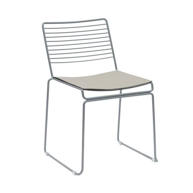 Стул Stool Group Danny DN-S18 grey серый, с подушкой