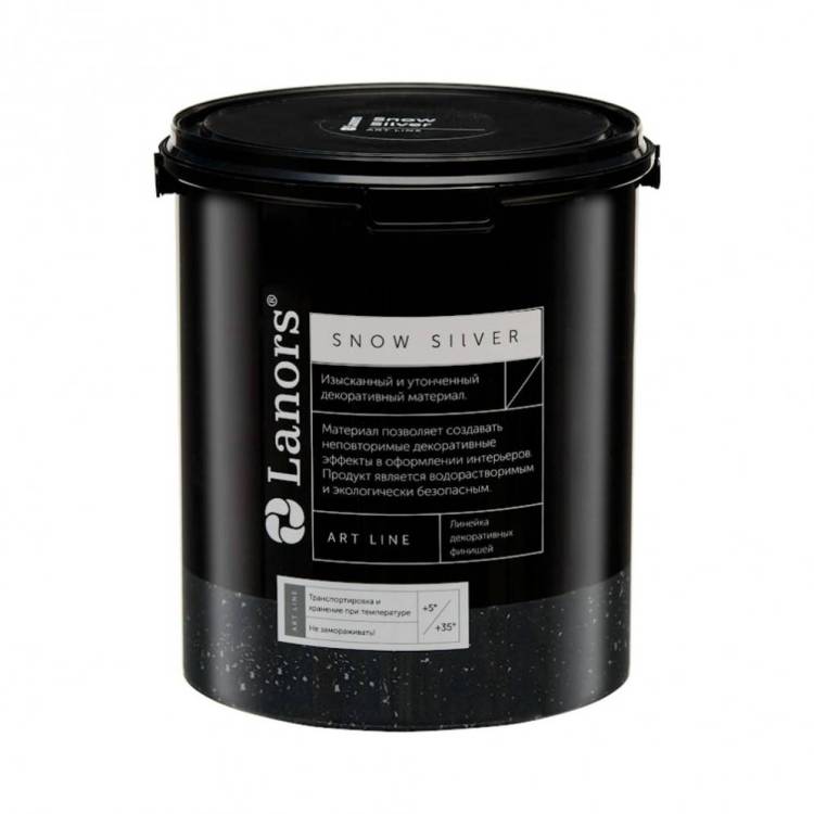 Архитектурная краска Mons Snow Silver база Серебро 3 кг