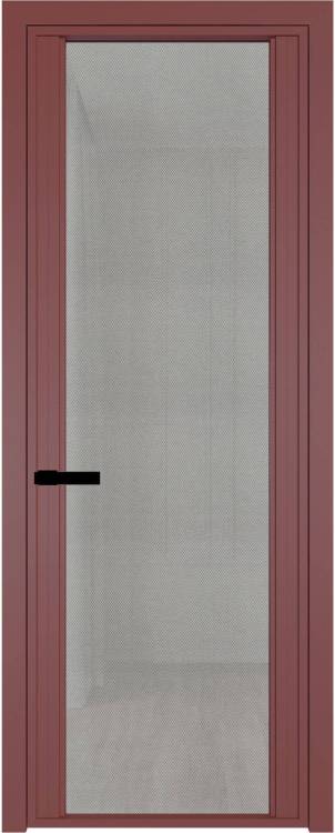 Межкомнатная дверь Profil Doors 2 AGP цвет профиля Красный антрацит, стекло безопасное 6 мм рэте 700x2000