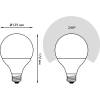 Лампа светодиодная Gauss E27 22W 6500K матовая 105102322 фото 2