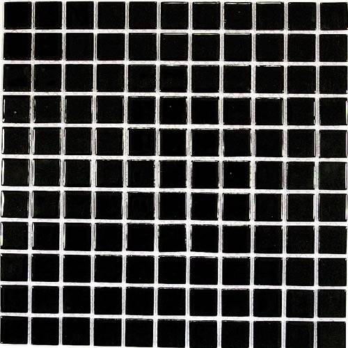 Мозаика Bonaparte Black glass (2.5x2.5) 30x30